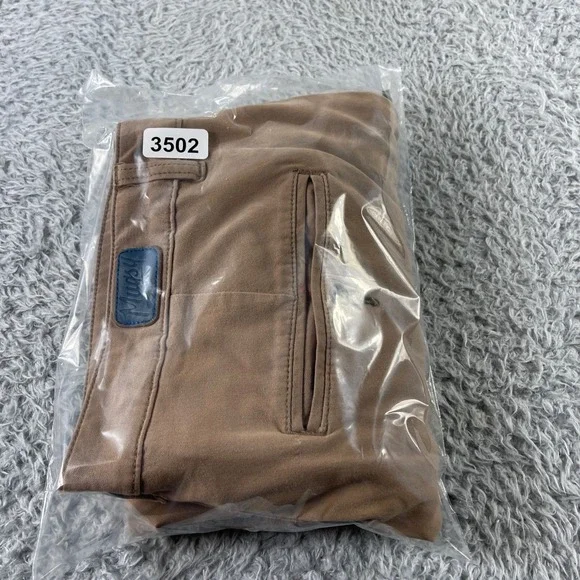 Mugsy Jeans Belmots Tan Khaki Straight Leg Casual Pants Mens 36x32 - Picture 16 of 16